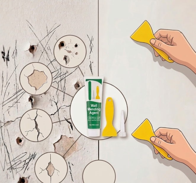 Chit pentru Reparat Pereti+Spatula CADOU
